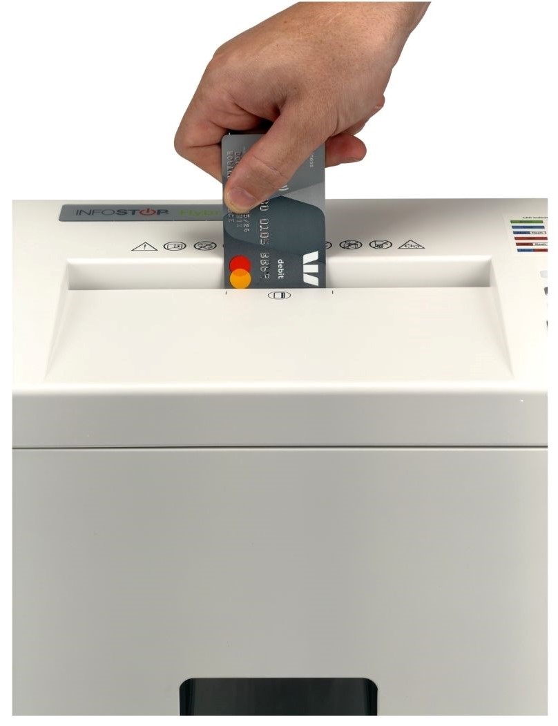 INFOSTOP HYBRID IS15X Paper & Cardboard Shredder - Image 9