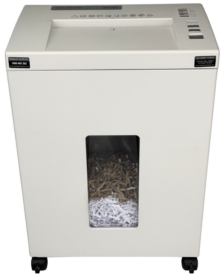 INFOSTOP HYBRID IS15X Paper & Cardboard Shredder - Image 3